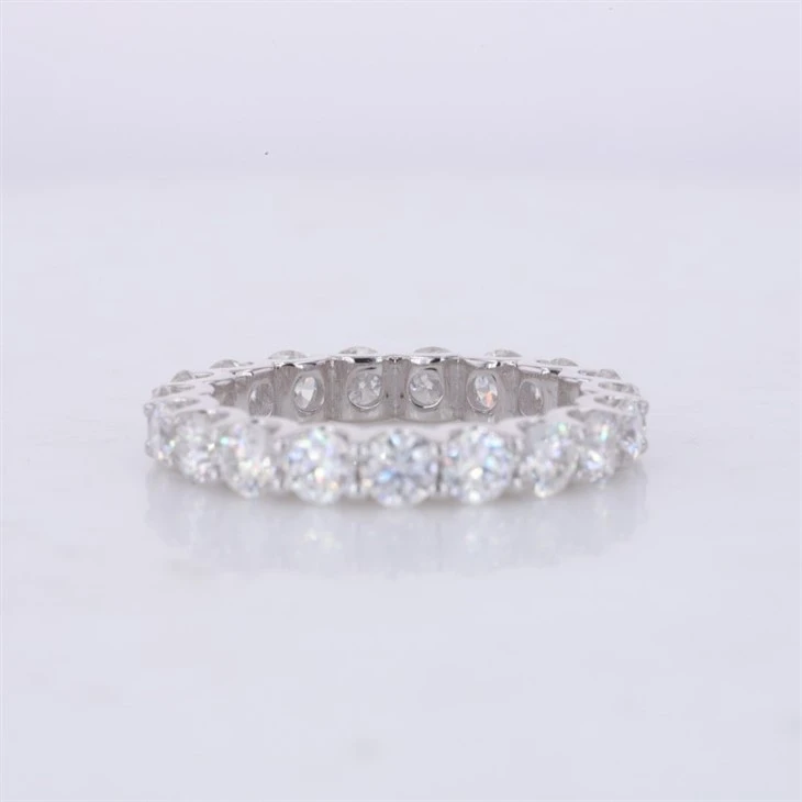 Lab Diamond Wedding Gold Rings