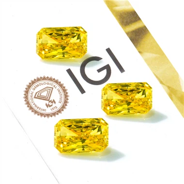 Kim cương màu vàng được chứng nhận IGI