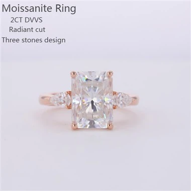 Vòng vàng kim cương ba phòng thí nghiệm đá